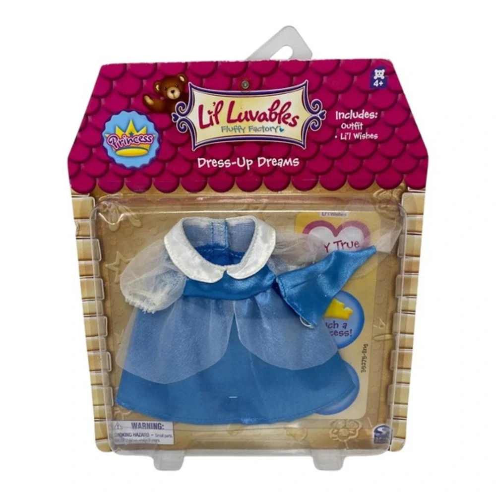 (Pack of 3) Lil Luvables‎ Fluffy Factory Bear Wear Dress Up Costumes Outfits New